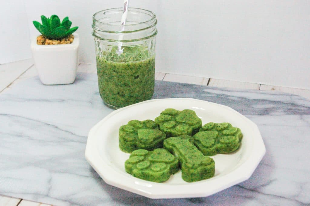 Healthy & Tasty Green Smoothie Dog Treat Recipe Green Smoothie Dog Treat Recipe